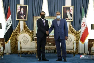 دیدار رئیس پارلمان عراق با علی شمخانی