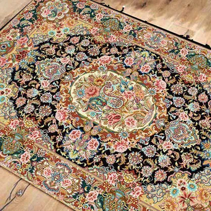 "فرش دستباف قم" با نام کشور بلژیک عرضه می&zwnj;شود