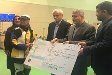 جایزه ده میلیونی فدراسیون تیراندازی به الهه احمدی