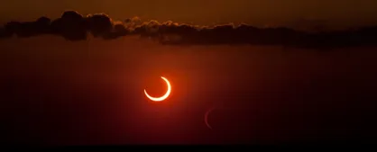 آخرین خورشیدگرفتگی سال ۲۰۱۹ یک حلقه روشن و زیبا می&zwnj;سازد