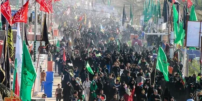 برپایی ۵۰ چادر برای اسکان زائران در نجف توسط سازمان بهشت زهرا (س)