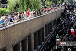 مراسم تشییع پیکر مطهر ۱۵۰ شهید دفاع مقدس در تهران