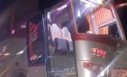 سرعت غیرمجاز اتوبوس مسافربری حادثه آفرید