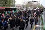 تجمع دانشجویان در دانشگاه تهران