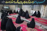 روضه خانگی در جوار خانه مادر شهید / قم