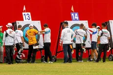 صعود تیم کامپوند مردان ایران به یک چهارم نهایی