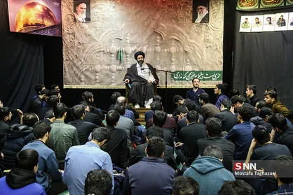 سوگواری شهادت سردار سلیمانی در دانشگاه امیر کبیر