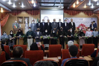 تجلیل از دانشجویان دانشگاه محقق اردبیلی در نخستین همایش مالکیت فکری