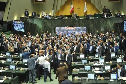 فریاد &laquo;مرگ بر اسرائیل&raquo; در صحن مجلس طنین&zwnj;انداز شد