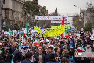 راهپیمایی 22 بهمن در شیراز - 1402