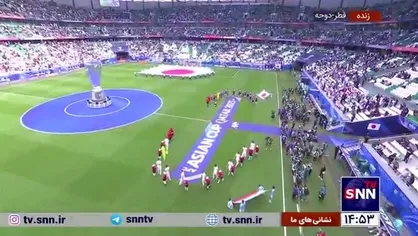 ورود بازیکنان تیم ملی ایران و ژاپن به ورزشگاه اجوکیشن سیتی برای برگزاری دیدار یک چهار نهایی جام ملت&zwnj;های آسیا