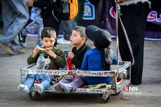 موکب دانشجویان دانشگاه صنعتی شریف در مرز مهران