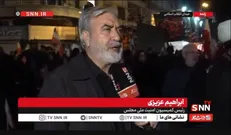 ابراهیم عزیزی: آمریکایی‌ها مجبور به پذیرش شکست هستند+فیلم