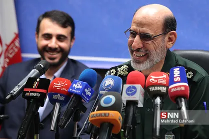 نشست خبری سردار محمد حسین سپهر