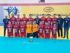 فرازبام خائیز قهرمان هندبال جوانان کشور شد