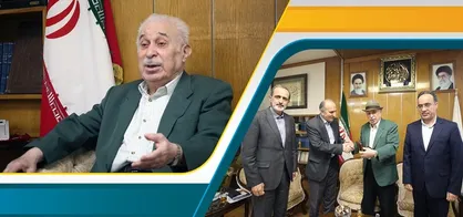 دیدار استاد برجسته تقویم&zwnj;نگاری کشور با سرپرست دانشگاه تهران