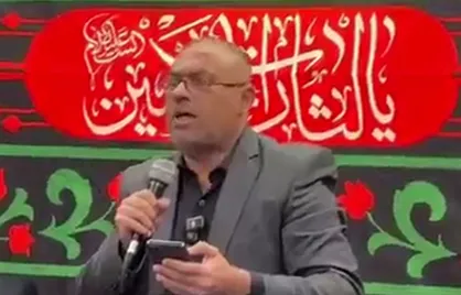 شعرخوانی شاعر عراقی در وصف شهادت رهبر معظم انقلاب، امام خامنه&zwnj;ای