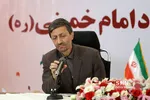 پرویز فتاح در آیین اهدای ۱۰۱۰۰۰ جفت کفش توسط بانک ملت به دانش آموزان نیازمند کمیته امداد امام خمینی (ره)