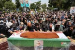 تشییع و تدفین پیکر نادر طالب‌زاده در بهشت زهرا(س)