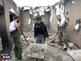 دانشجویان شیروان در اردوی جهادی