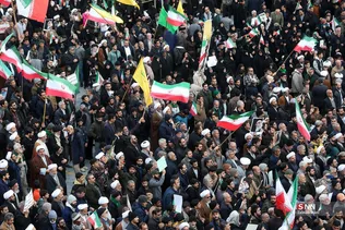 راهپیمایی مردم شریف شهر مقدس قم
