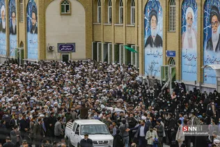  تشییع و تدفین پیکر شهید مدافع حرم «احسان کربلایی پور» در قم