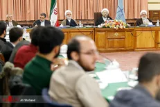 دانشجویان در دیدار با رئیس قوه قضائیه چه گفتند؟/ آیت الله از نمای نزدیک
