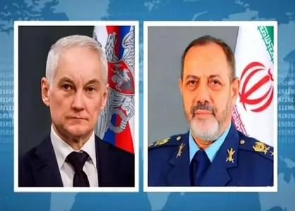 وزیران دفاع ایران و روسیه در مسکو ملاقات کردند
