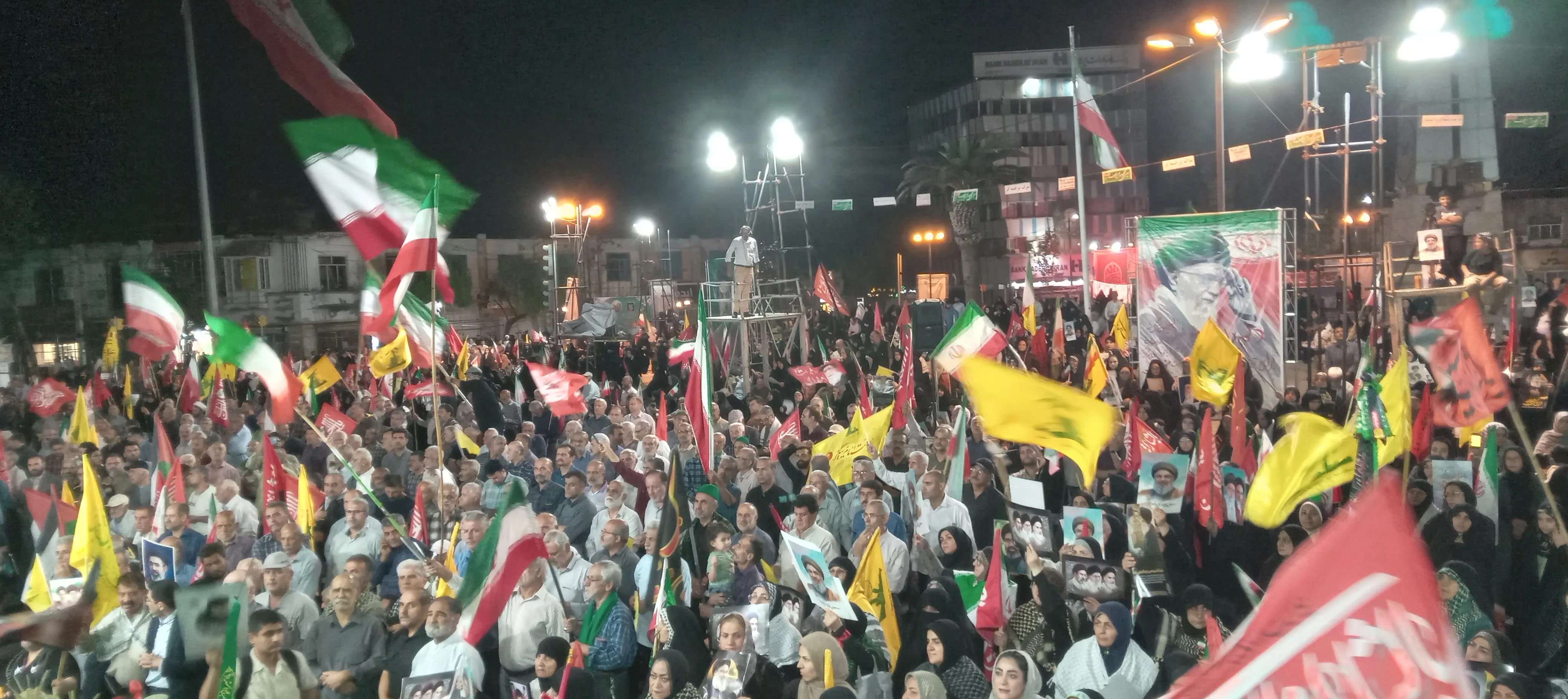 میدان‌داری گرگانی‌ها در موج ۲۱۱ رنگ‌وبوی «حزب‌الله» گرفت+ فیلم