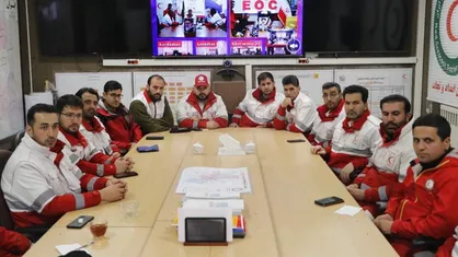 اعزام پنج تیم عملیاتی هلال&zwnj;احمر اردبیل به مناطق جنگ&zwnj;زده تهران