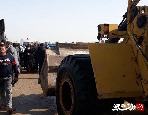 تلاش گروه های جهادی استان خوزستان برای کمک به سیل زدگان