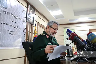 نشست خبری رییس سازمان بسیج مستضعفین