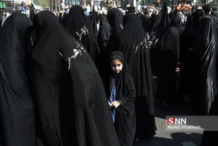 تجمع هییت های عاشورای فاطمی در میدان هفت تیر