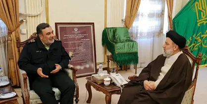 فرمانده ناجا با رئیس قوه قضائیه دیدار کرد