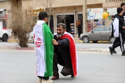 قابی از حضور مردم در حماسه ملی جشن انقلاب ایلام
