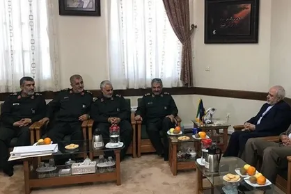 دیدار ظریف با فرمانده سپاه پاسداران انقلاب اسلامی