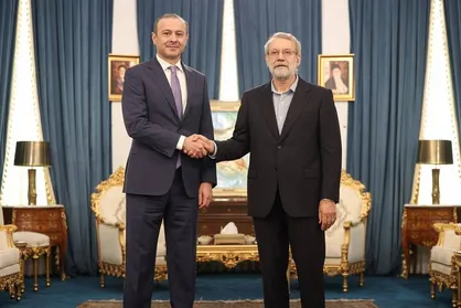 دیدار لاریجانی با دبیر شورای امنیت ارمنستان
