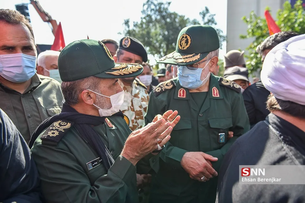 تشییع و خاکسپاری «شهید عبدالله اسکندری» در شیراز