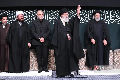 عزاداری شام شهادت حضرت فاطمه زهرا (سلام&zwnj;الله&zwnj;علیها) در حسینیه امام خمینی