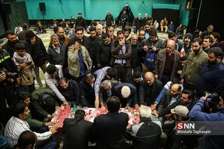 مراسم تشییع بسیجی شهید «محمد مهدی رضوان»