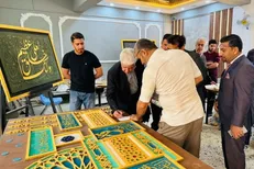 بغدادی‌ها هنر خوشنویسی ایرانی می‌آموزند
