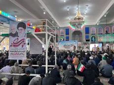 حضور انقلابی مردم دیار حاج قاسم در مراسم گرامیداشت حماسه ۹ دی+فیلم و عکس