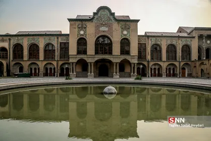 گردشگری مجازی در روزهای کرونایی/ باغ عمارت مسعودیه تهران