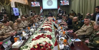 توسعه فعالیت مرکز امنیتی مشترک ایران، عراق، سوریه و روسیه + عکس