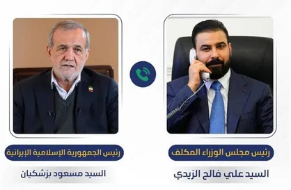 تبریک پزشکیان به نخست&zwnj;وزیر مکلف عراق