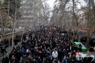تجمع دانشجویان در دانشگاه تهران