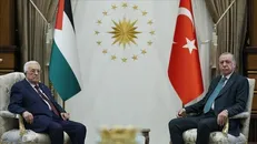دیدار اردوغان و محمود عباس در آنکارا