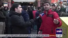 گرمای گفتگو با مردم سرمای زمستانی شب انتخابات را بهاری کرد