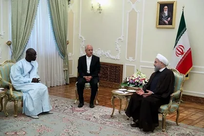 روحانی با وزیر فرهنگ و ارتباطات سنگال دیدار کرد
