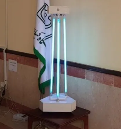 دستگاه هوشمند ضدعفونی کننده UVC دانشگاه گیلان ساخته شد